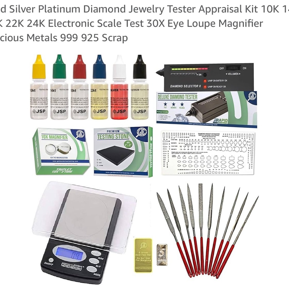 New unopened Jewelry checker kit